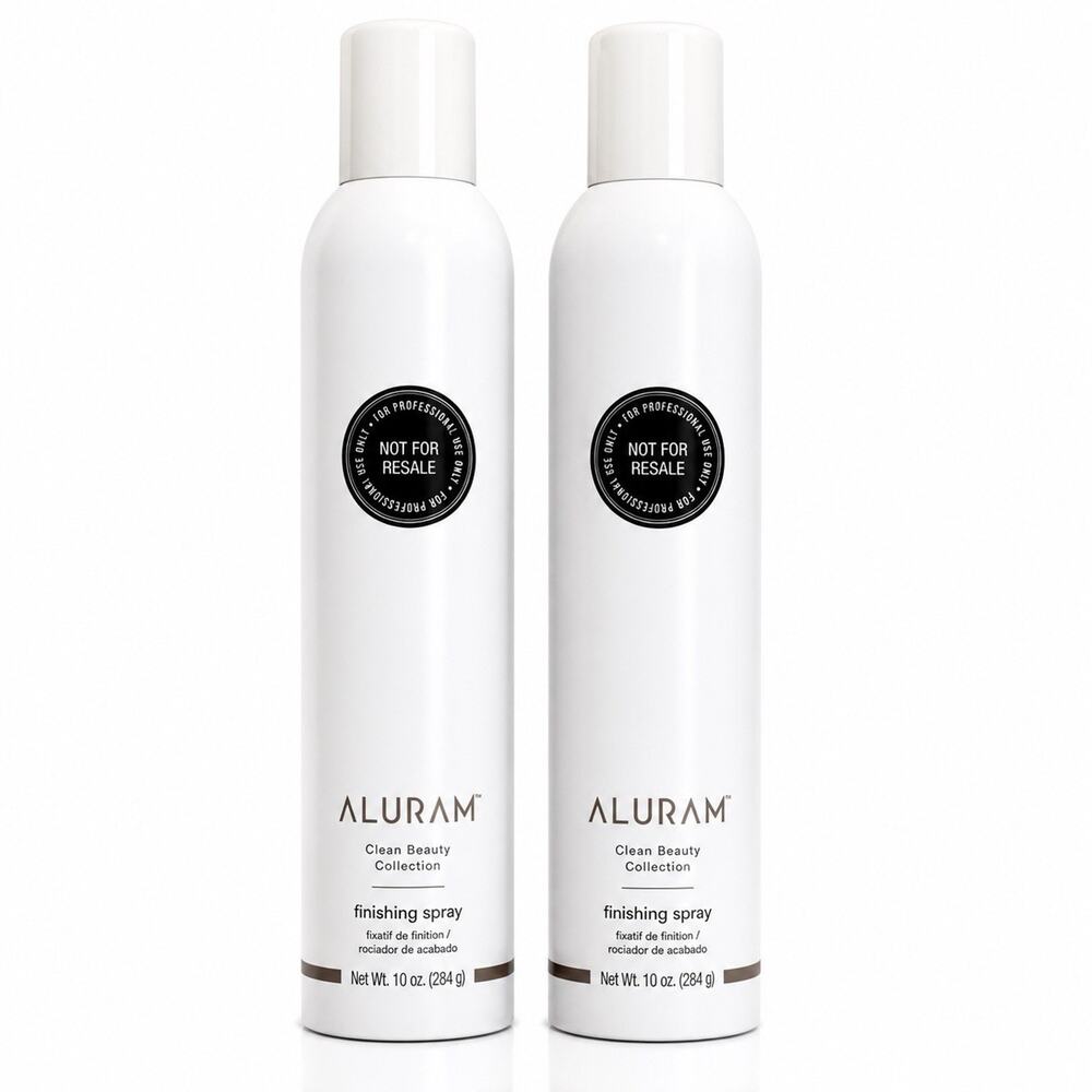 ALURAM Finishing Spray 10 oz Duo Set Clean Beauty Hair Spray